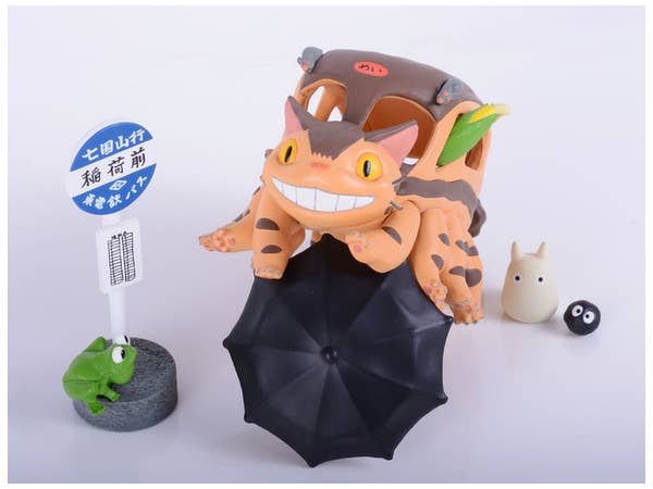 Ensky NOS-51 My Neighbor Totoro Catbus Nosechara Assortment 'My Neighbor Totoro' Stacking Figure | 4970381189891