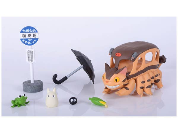Ensky NOS-51 My Neighbor Totoro Catbus Nosechara Assortment 'My Neighbor Totoro' Stacking Figure | 4970381189891