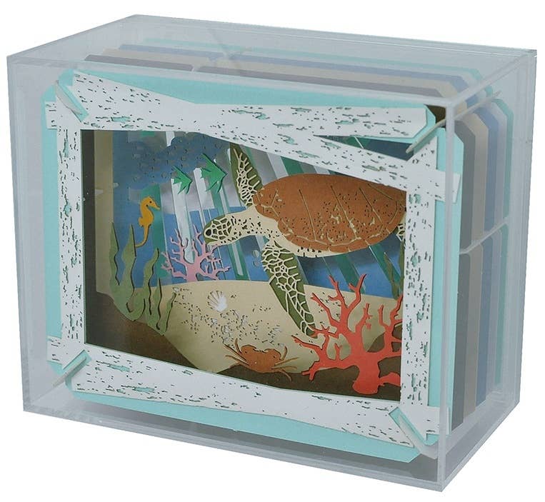 Ensky Paper Theater PT-CS2 Paper Theater Display Case Figure ...