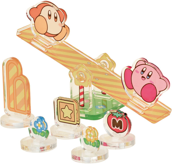 Kirby: Right Back at Ya - Kirby of the Stars - Kirby - Waddle Dee - Acrylic Diorama Stand, Acrylic Stand, Movable Diorama Acrylic Stand - Seesaw(Ensky)