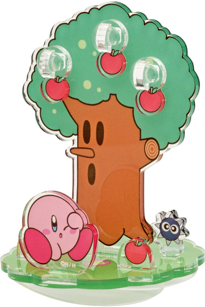 Ensky Diorama Whispy Woods (Kirby and Gordo) Kirby Moving Acrylic Diorama Stand | 4970381476106
