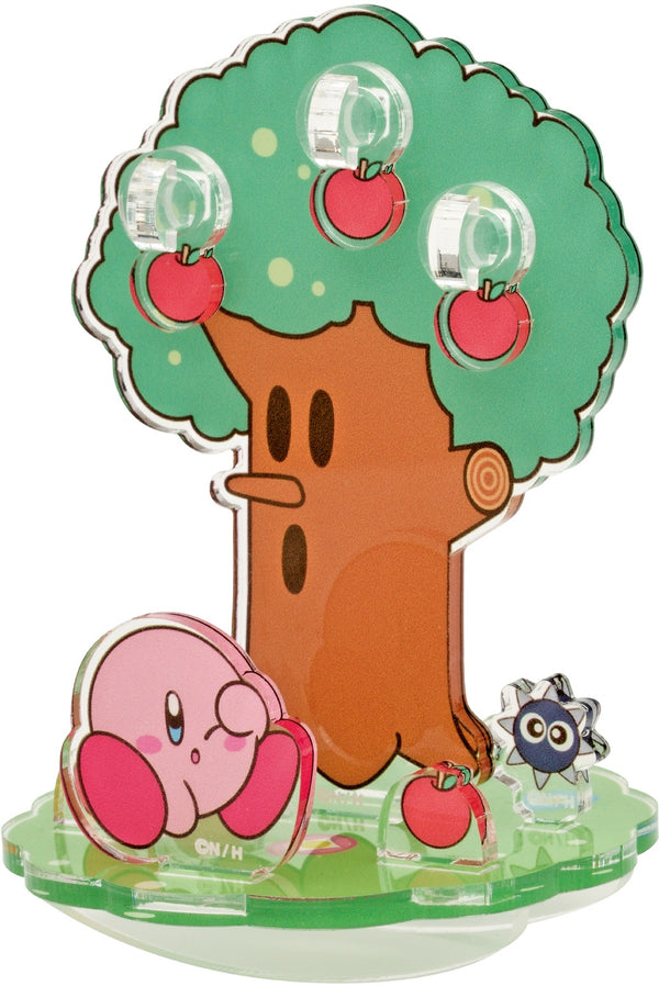 Ensky Diorama Whispy Woods (Kirby and Gordo) Kirby Moving Acrylic Diorama Stand