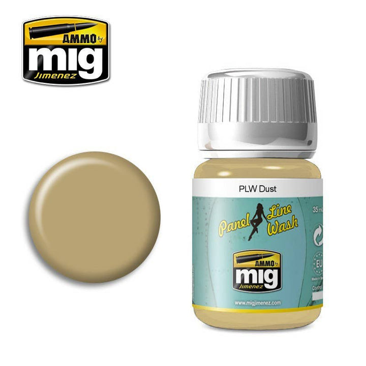 Ammo Mig Dust Panel Line Wash | 8432074016205