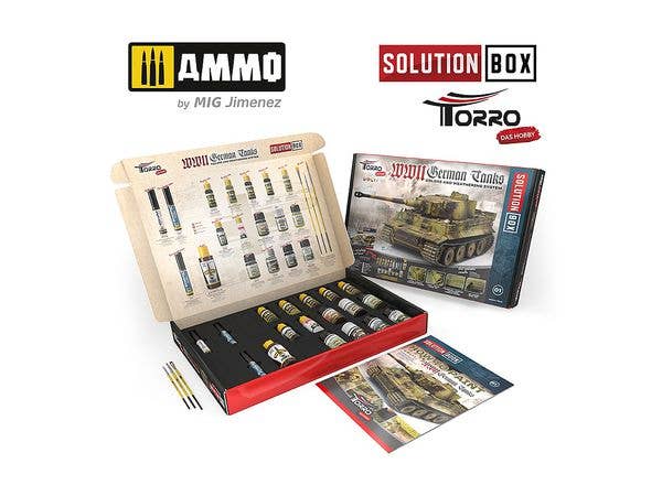 Ammo Mig WWII German Tanks Solution Box | 4250229627830