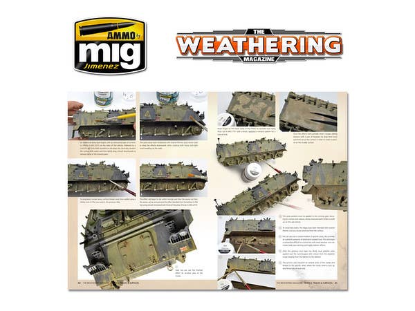 Ammo Mig The Weathering Magazine No 25: Wheels, Tracks & Surfaces (English) | 8432074045243