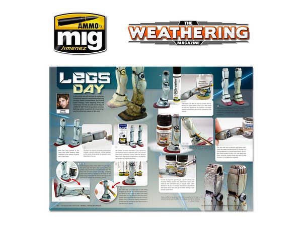 Ammo Mig The Weathering Magazine No 25: Wheels, Tracks & Surfaces (English) | 8432074045243