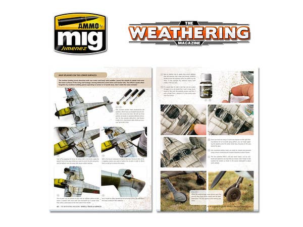 Ammo Mig The Weathering Magazine No 25: Wheels, Tracks & Surfaces (English) | 8432074045243
