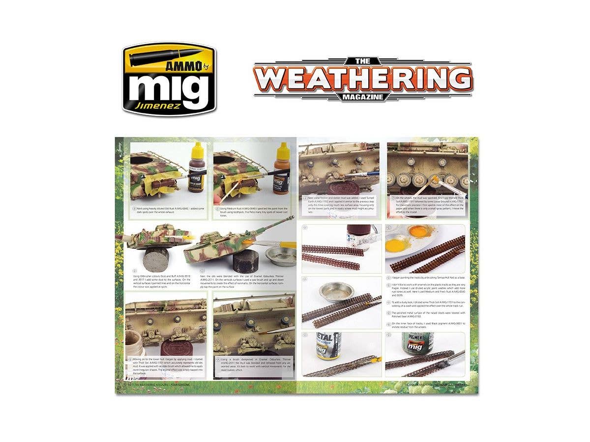 Ammo Mig The Weathering Magazine No 28: Four Seasons (English) | 8432074045274
