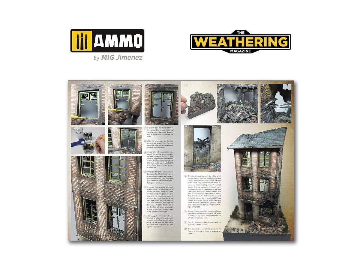 Ammo Mig The Weathering Magazine Issue 33: Burned Out (English) | 8432074045328