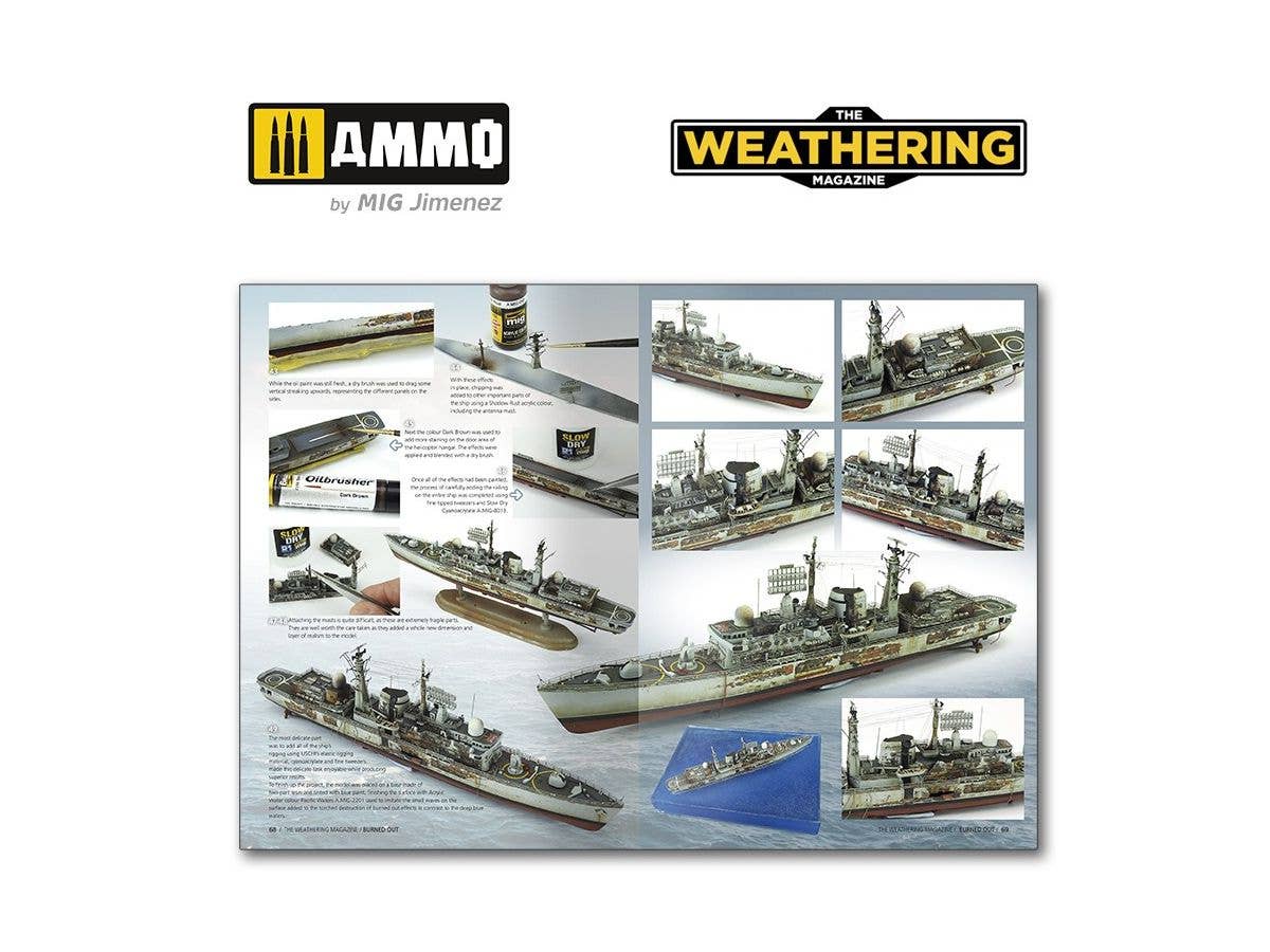 Ammo Mig The Weathering Magazine Issue 33: Burned Out (English) | 8432074045328