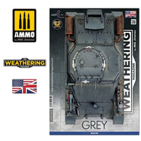 AMMO MIG THE WEATHERING MAGAZINE #35 – Grey ENGLISH | 8432074045342