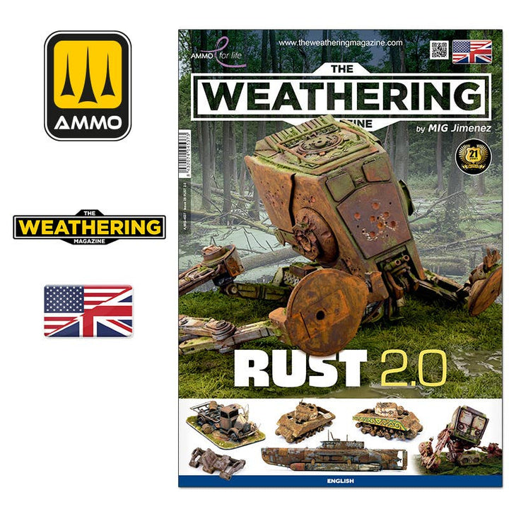 Ammo Mig THE WEATHERING MAGAZINE 38 - Rust 2.0 (English) | 8432074045373