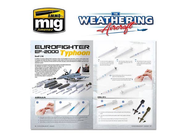 Ammo Mig The Weathering Aircraft Issue 10: Armament (English) | 8432074052104
