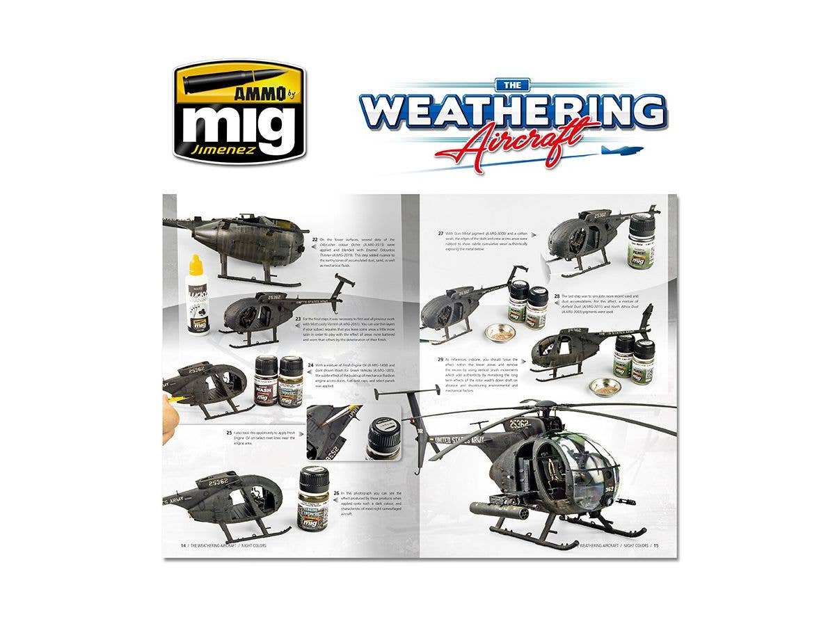Ammo Mig The Weathering Aircraft Issue 14: Night Colors (English) | 8432074052142
