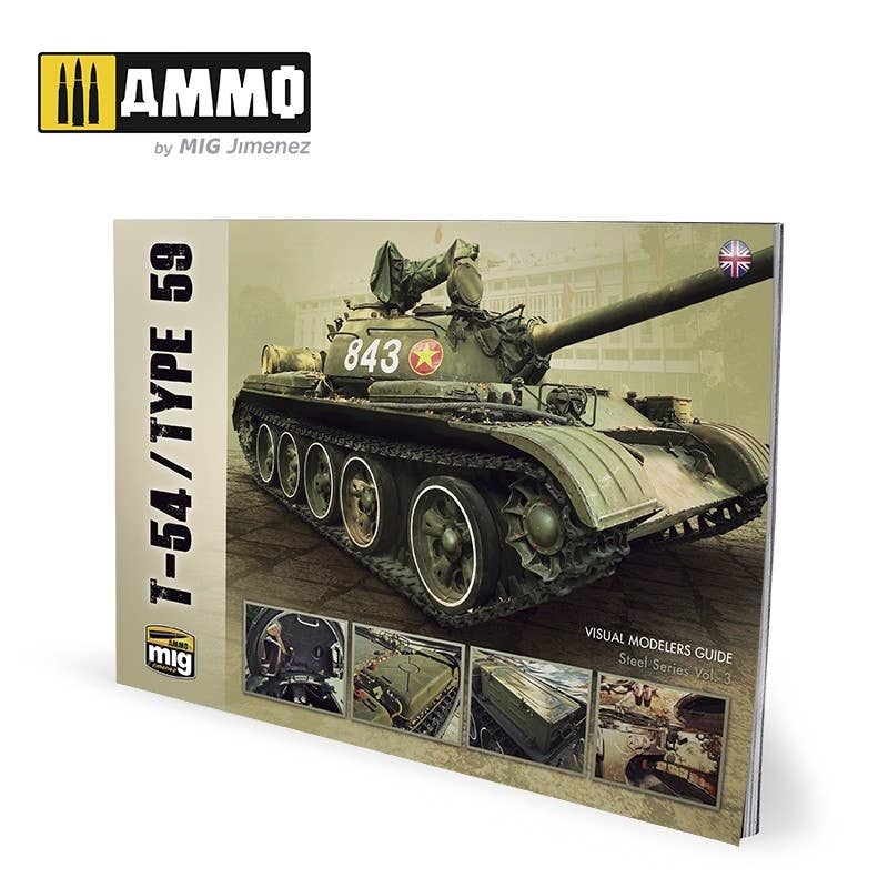 Ammo Mig T-54/Type 59 - Visual Modelers Guide (English) | 8432074060321