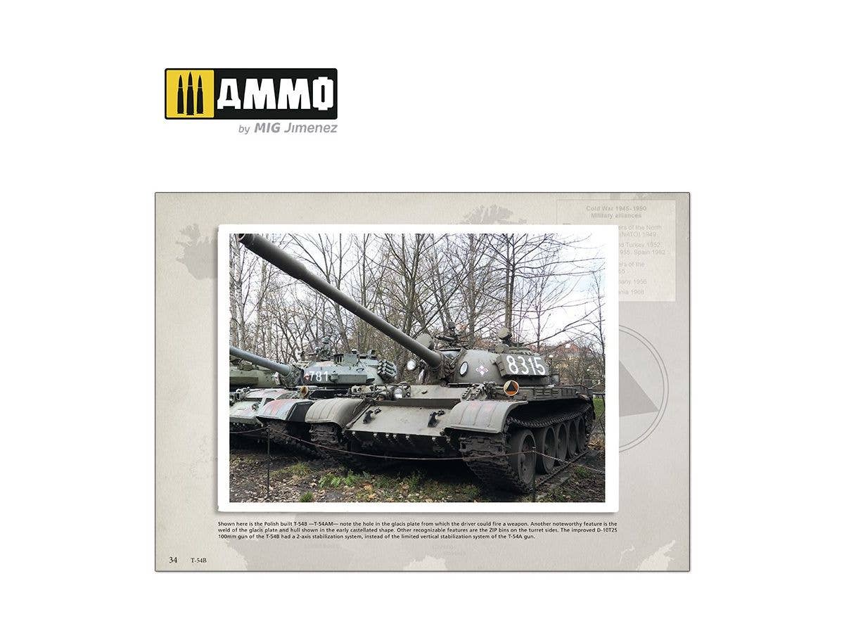 Ammo Mig T-54/Type 59 - Visual Modelers Guide (English) | 8432074060321