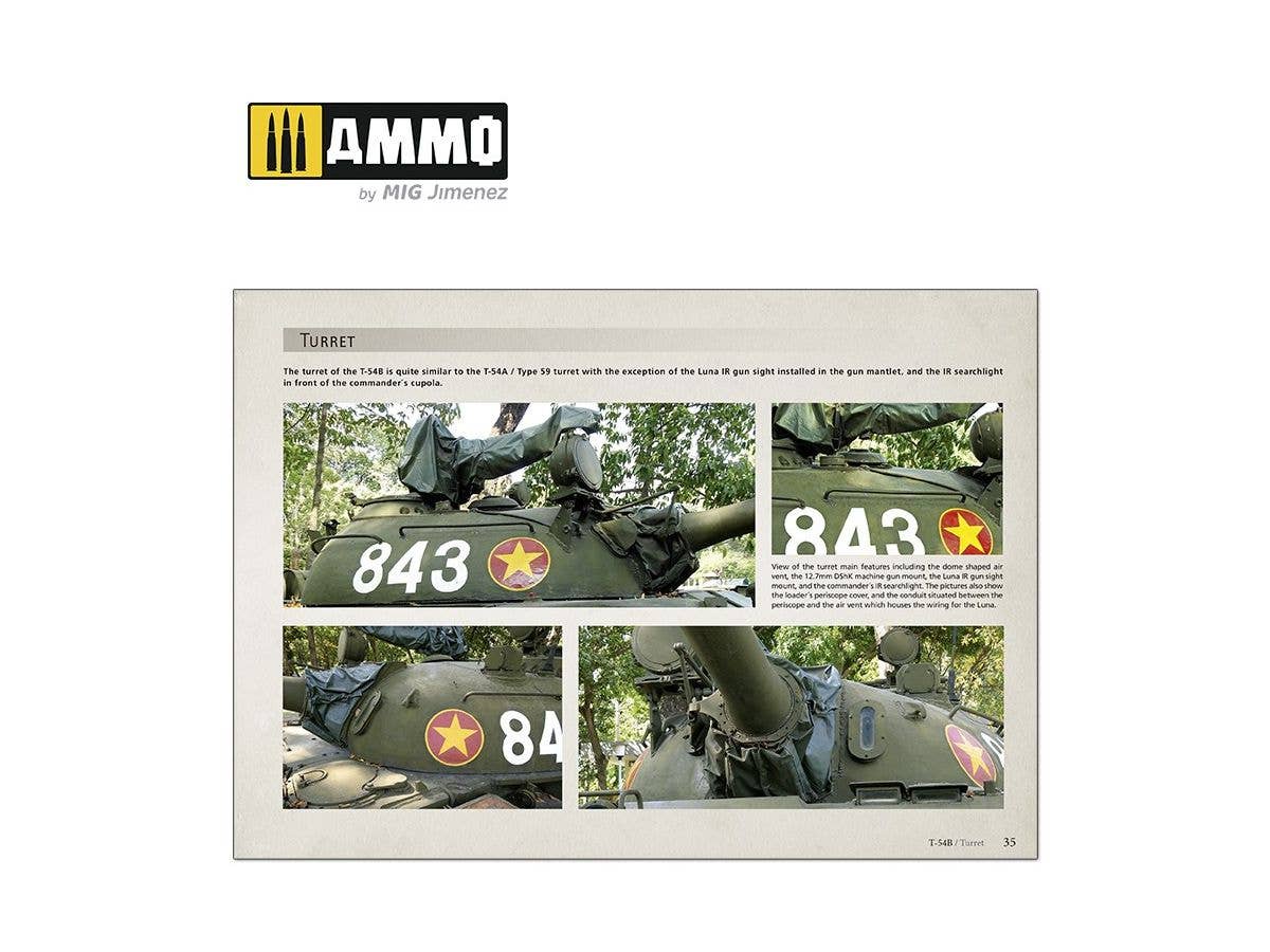 Ammo Mig T-54/Type 59 - Visual Modelers Guide (English) | 8432074060321