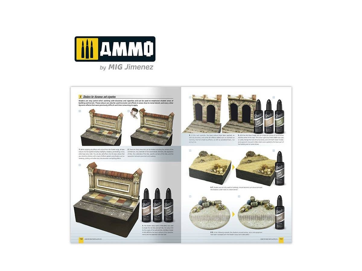 Ammo Mig How To Paint with Acrylics 2.0. Ammo Modeling Guide (English) | 8432074060468