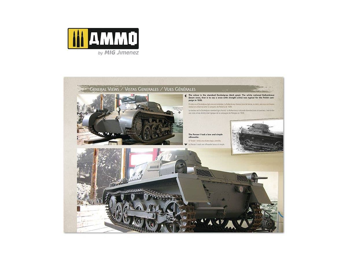 Ammo Mig Panzer I & II (English, Spanish & French) | 8432074060833