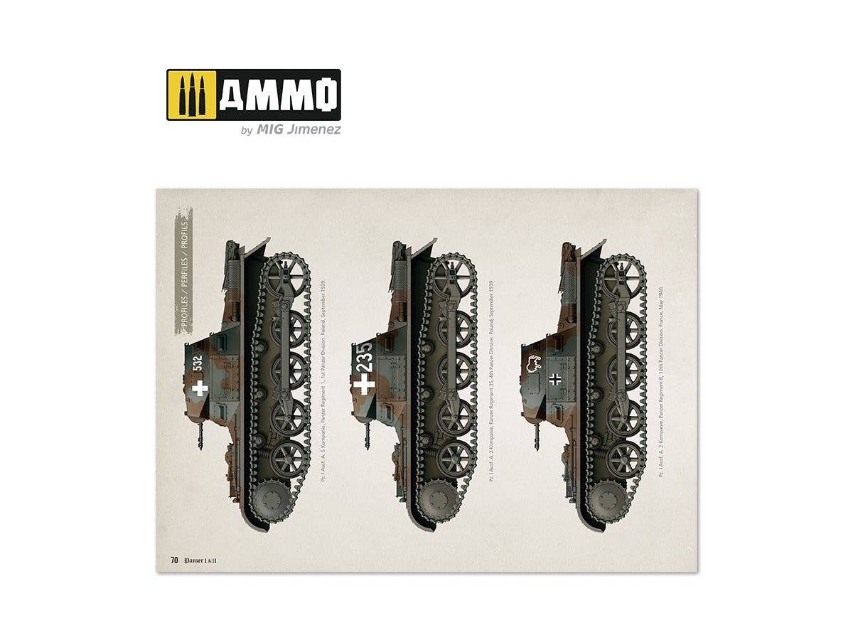 Ammo Mig Panzer I & II (English, Spanish & French) | 8432074060833
