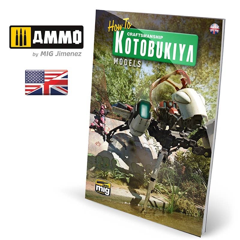 Ammo Mig How to: Kotobukiya Models (English) | 8432074061137