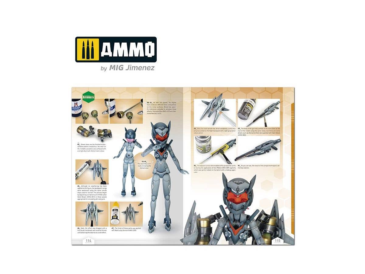 Ammo Mig How to: Kotobukiya Models (English) | 8432074061137