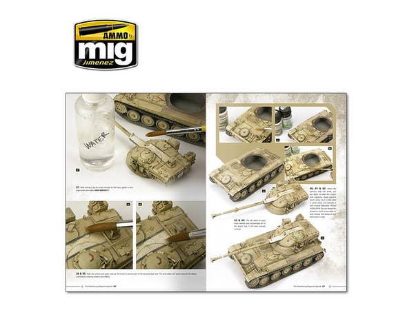 Ammo Mig How to Paint IDF Tanks - Weathering Guide (English) | 8432074061281