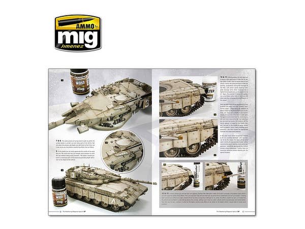 Ammo Mig How to Paint IDF Tanks - Weathering Guide (English) | 8432074061281