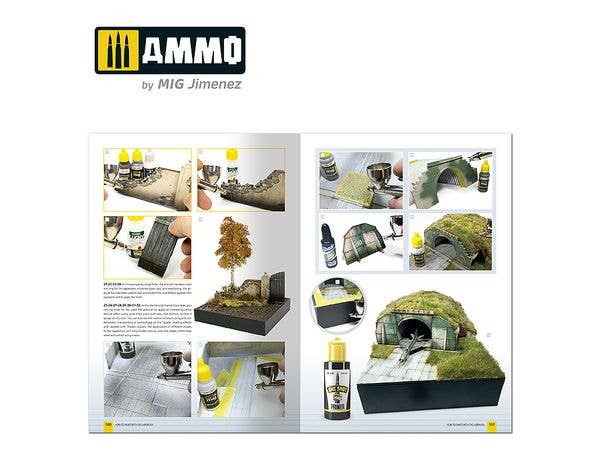 Ammo Mig Modelling Guide: How To Paint with Airbrush - English | 8432074061311