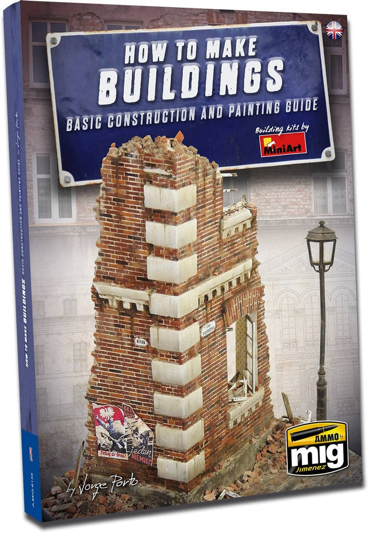 Ammo Mig How to Make Buildings - Basic Construction (English) | 8432074061359