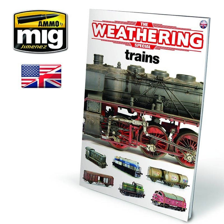 Ammo Mig The Weathering Magazine - Special - Trains (English) | 8432074061427
