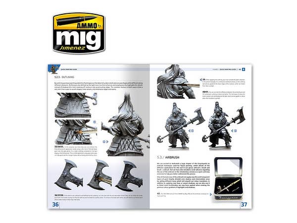 Ammo Mig Encyclopedia of Figures Modelling Techniques - Vol. 0: Quick Guide for Painting (English) | 8432074062202