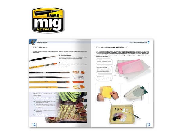 Ammo Mig Encyclopedia of Figures Modelling Techniques - Vol. 0: Quick Guide for Painting (English) | 8432074062202