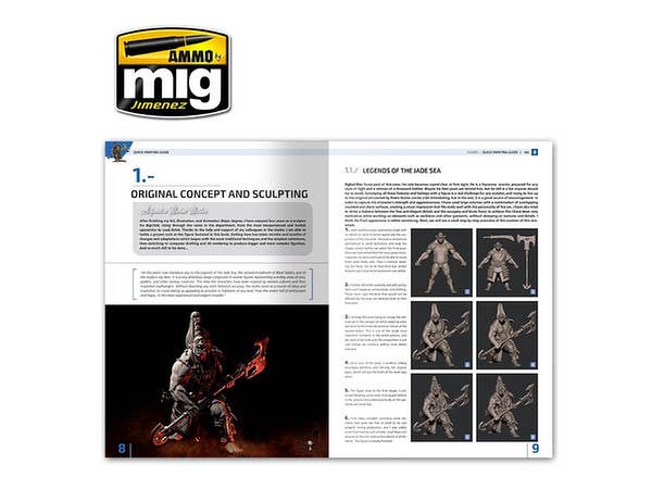 Ammo Mig Encyclopedia of Figures Modelling Techniques - Vol. 0: Quick Guide for Painting (English) | 8432074062202