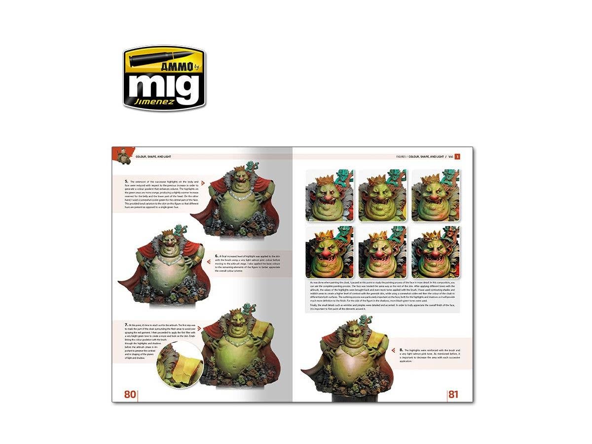 Ammo Mig Encyclopedia of Figures Modelling Techniques - Vol. 1: Colour, Shape and Light (English) | 8432074062219