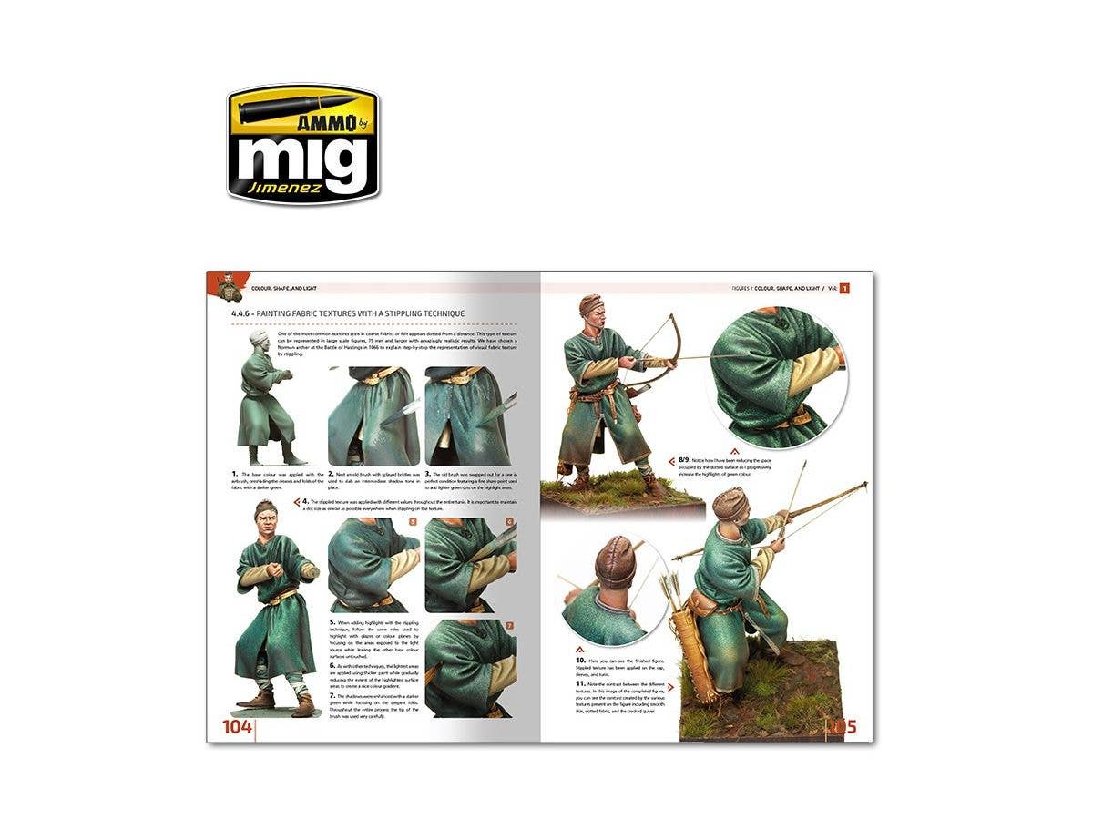 Ammo Mig Encyclopedia of Figures Modelling Techniques - Vol. 1: Colour, Shape and Light (English) | 8432074062219