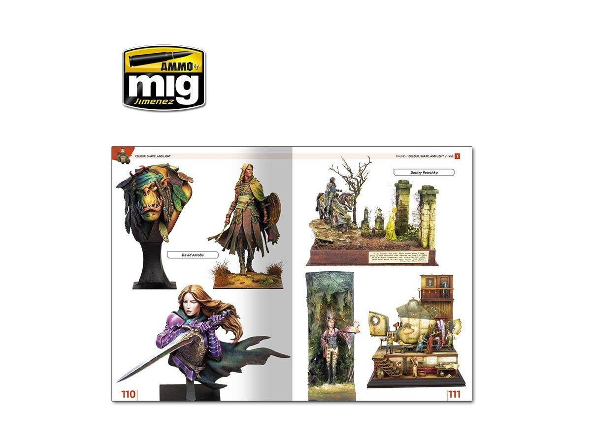 Ammo Mig Encyclopedia of Figures Modelling Techniques - Vol. 1: Colour, Shape and Light (English) | 8432074062219