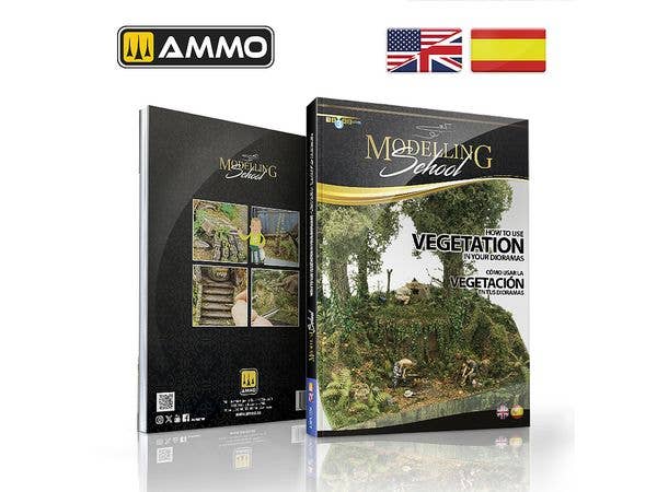 Ammo Mig MODELLING SCHOOL - How to use Vegetation in your Dioramas (English, Castellano) | 8432074062547