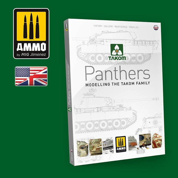 Ammo Mig Panthers: Modeling the Takom Family (English) | 8432074062707