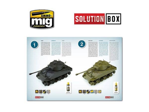 Ammo Mig How to Paint WWII USA ETO Vehicles - Solution Book (Multilingual) | 8432074065005