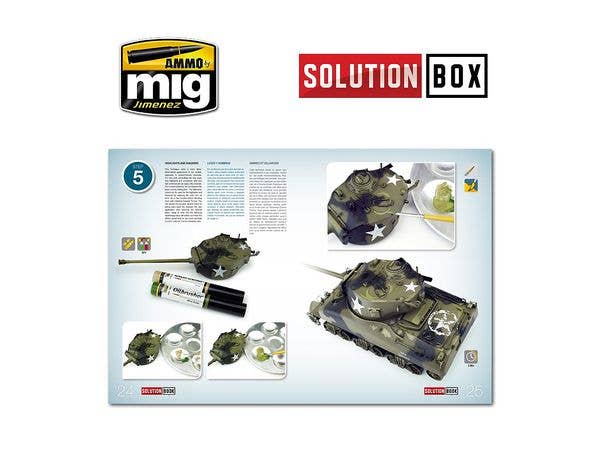 Ammo Mig How to Paint WWII USA ETO Vehicles - Solution Book (Multilingual) | 8432074065005
