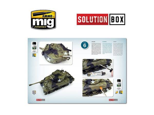 Ammo Mig How to Paint WWII USA ETO Vehicles - Solution Book (Multilingual) | 8432074065005