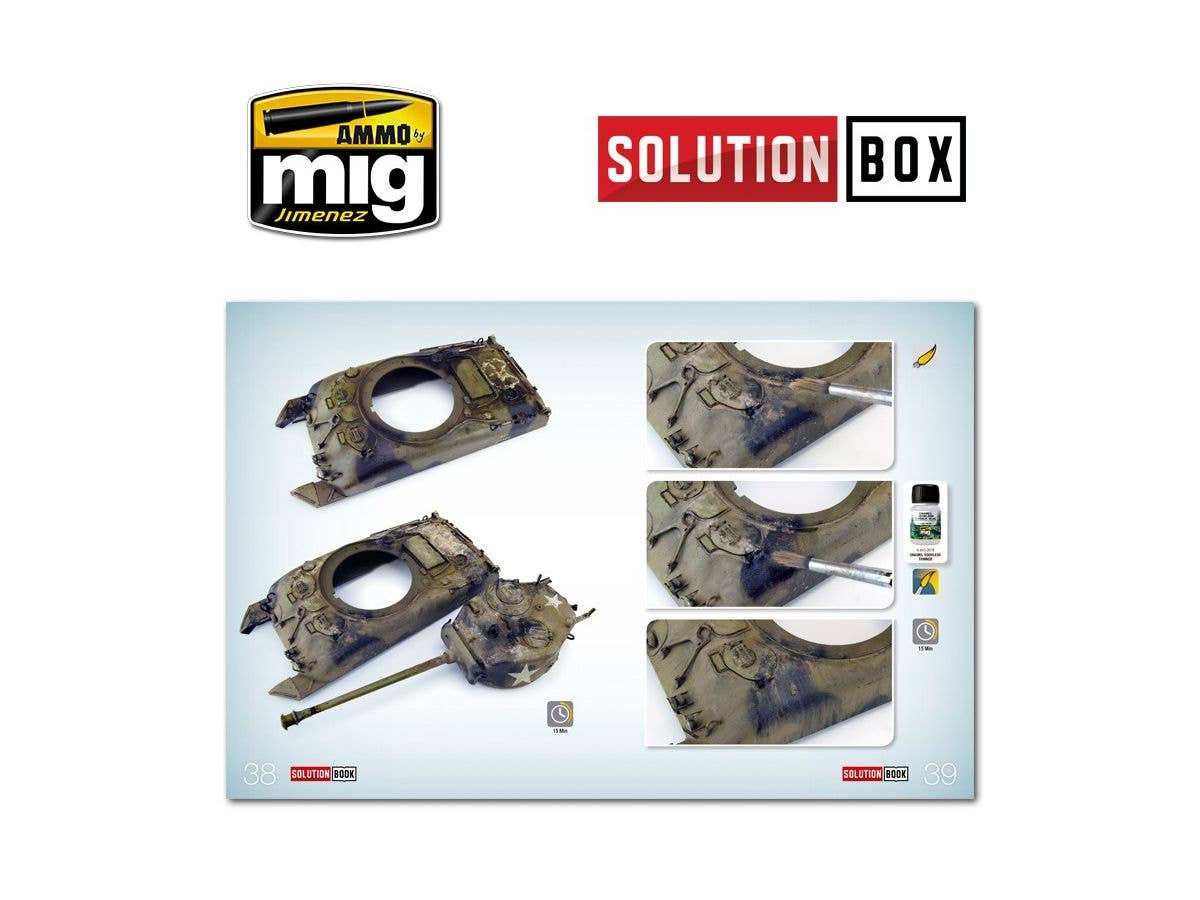 Ammo Mig How to Paint WWII USA ETO Vehicles - Solution Book (Multilingual) | 8432074065005