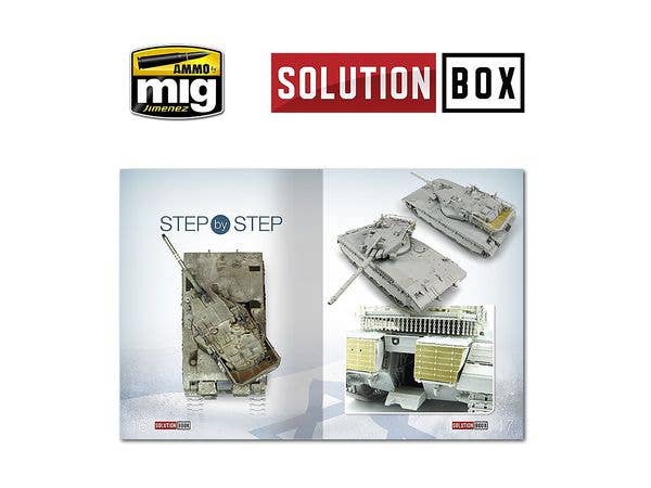Ammo Mig How to Paint IDF Vehicles - Solution Book (Multilingual) | 8432074065012