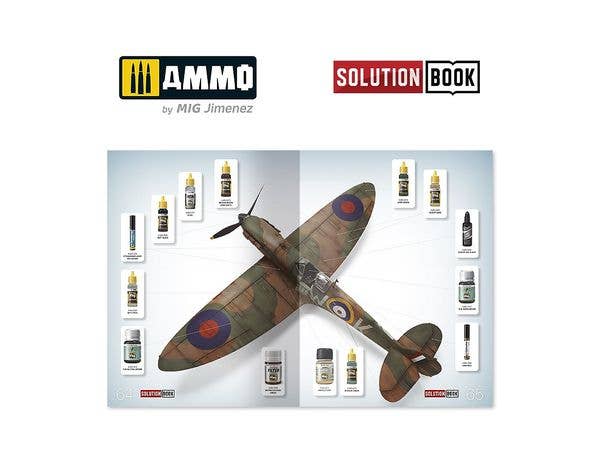 Ammo Mig WWII Raf Early Aircraft Solution Book (Multilingual) | 8432074065227