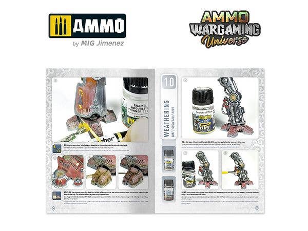 Ammo Mig AMMO WARGAMING UNIVERSE Book 03 – Weathering Combat Armour (English, Castellano, Polski) | 8432074069225