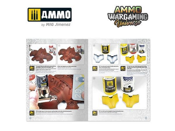 Ammo Mig AMMO WARGAMING UNIVERSE Book 03 – Weathering Combat Armour (English, Castellano, Polski) | 8432074069225