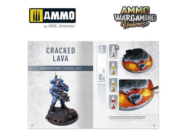 Ammo Mig AMMO WARGAMING UNIVERSE Book 04 – Volcanic Soils (English, Castellano, Polski) | 8432074069232