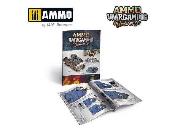 Ammo Mig AMMO WARGAMING UNIVERSE Book 06 – Weathering Combat Vehicles (English, Castellano, Polski) | 8432074069256
