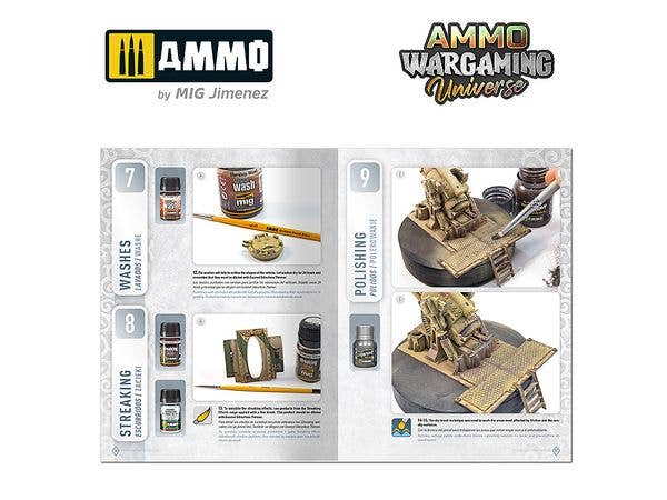 Ammo Mig AMMO WARGAMING UNIVERSE Book 06 – Weathering Combat Vehicles (English, Castellano, Polski) | 8432074069256
